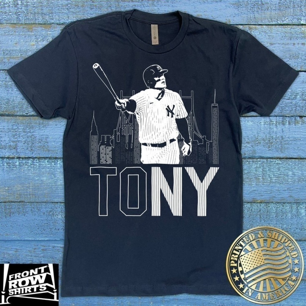 New York Yankees Anthony Rizzo Baseball Fan Graphic T-Shirt